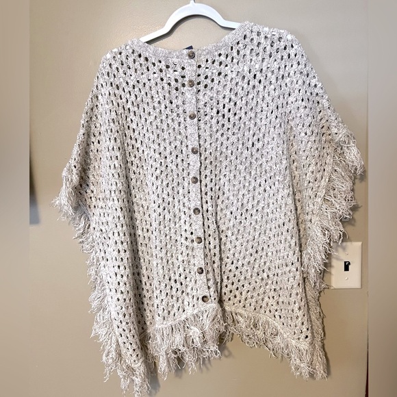 Roxy Perfect Surf Fringe Poncho - Picture 6 of 7